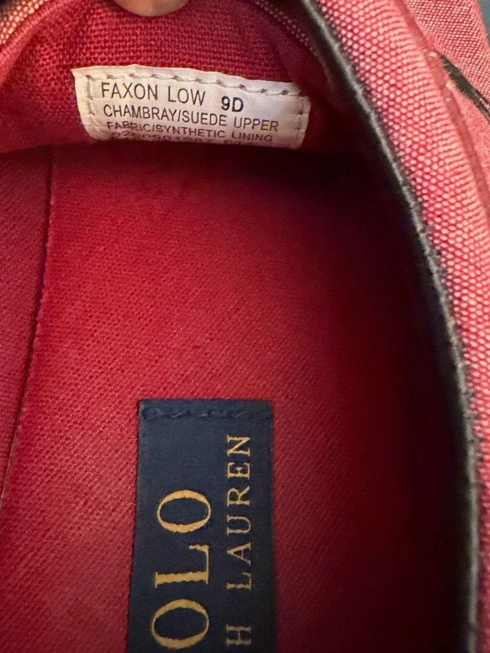 Polo Ralph Lauren Faxon Red 9D men’s Blue Logo